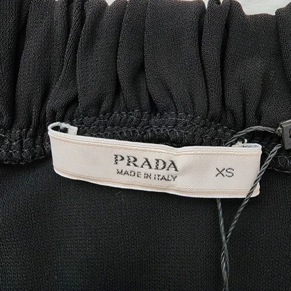 Prada Scoop Neck Knee-Length Dress Size XS